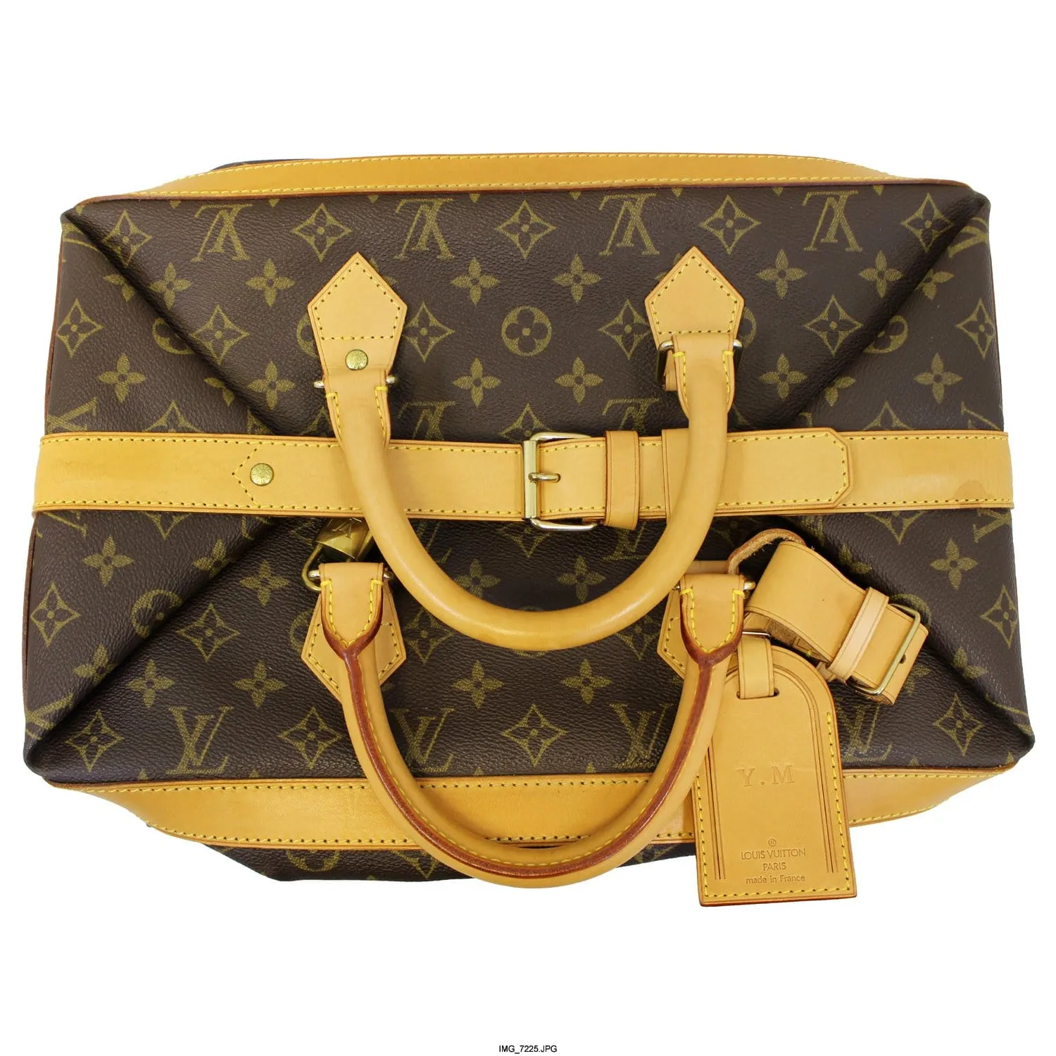 LOUIS VUITTON Cruiser 40 Monogram Canvas Boston Travel Bag
