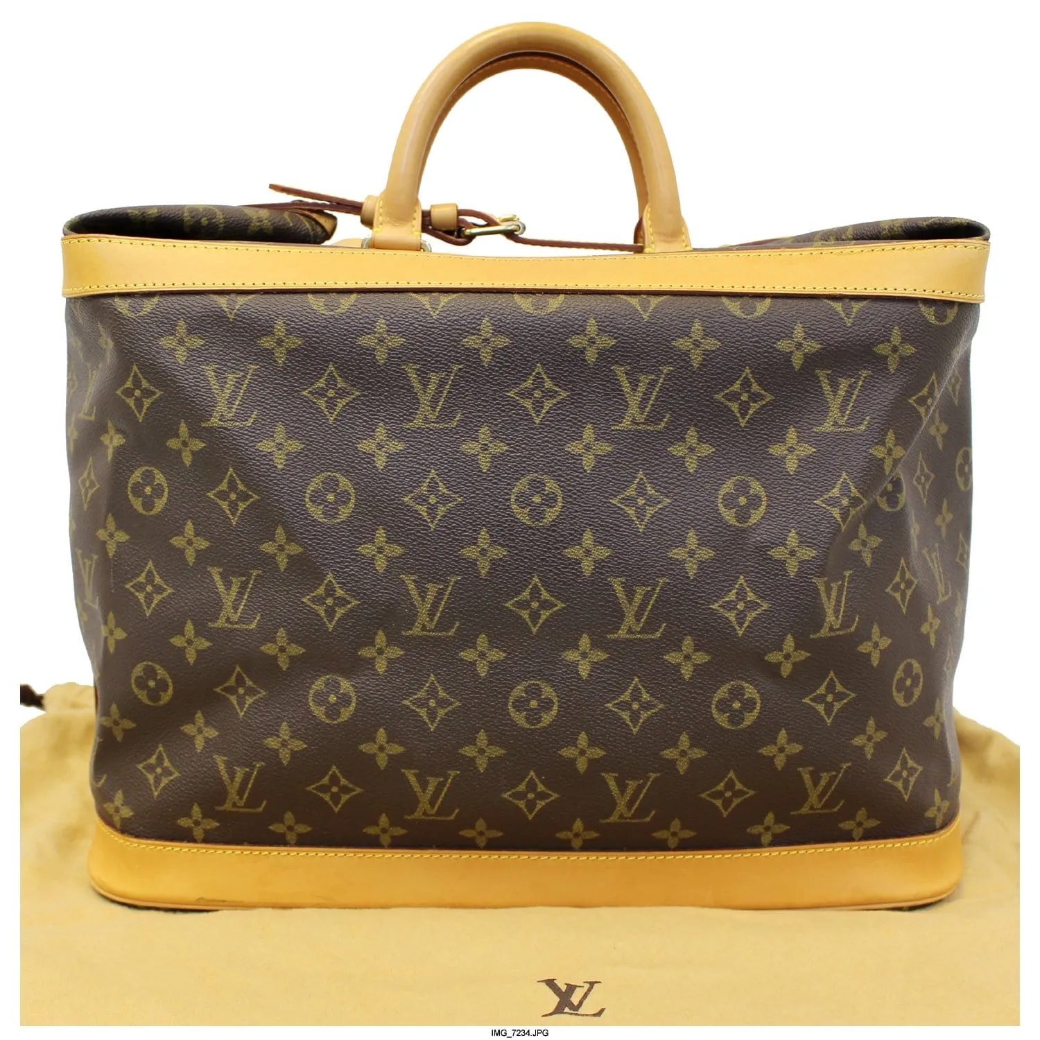 LOUIS VUITTON Cruiser 40 Monogram Canvas Boston Travel Bag