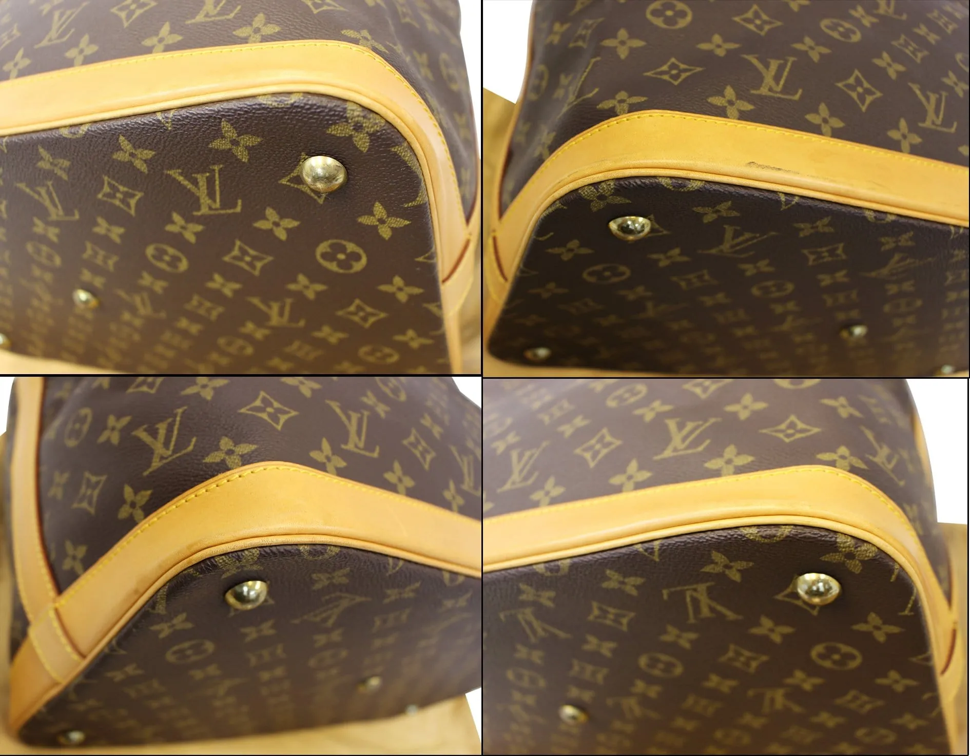 LOUIS VUITTON Cruiser 40 Monogram Canvas Boston Travel Bag