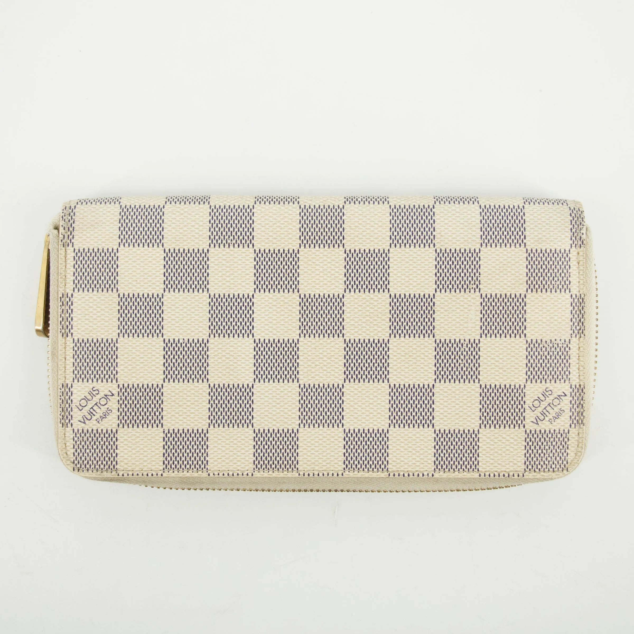 Louis Vuitton Damier Azur Zippy Wallet #2640