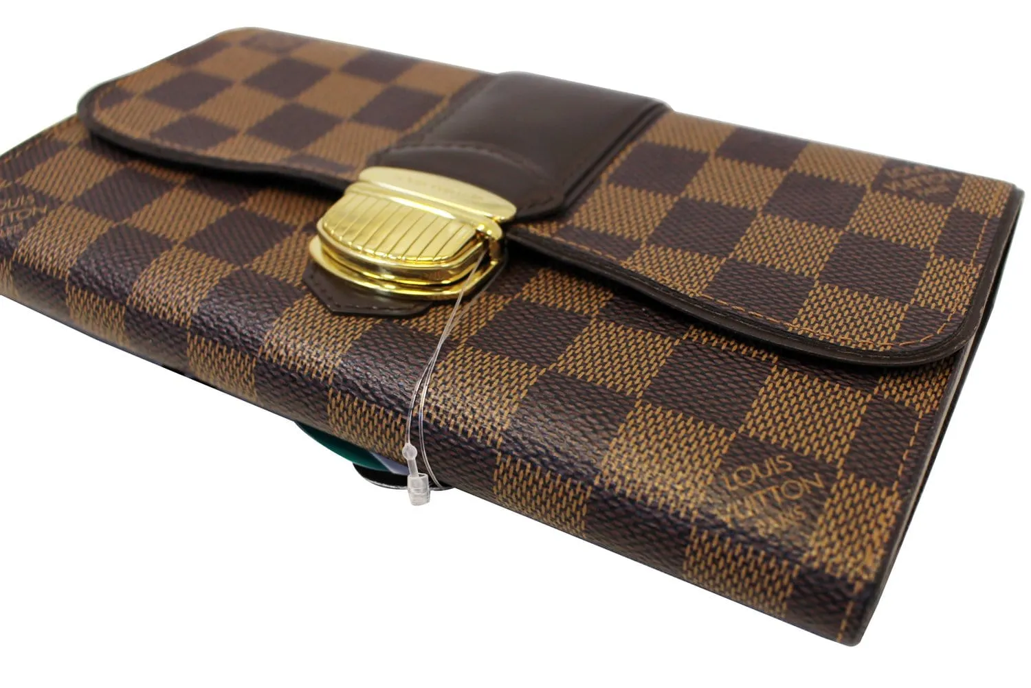 LOUIS VUITTON Damier Ebene Sistina Portefeuille Wallet