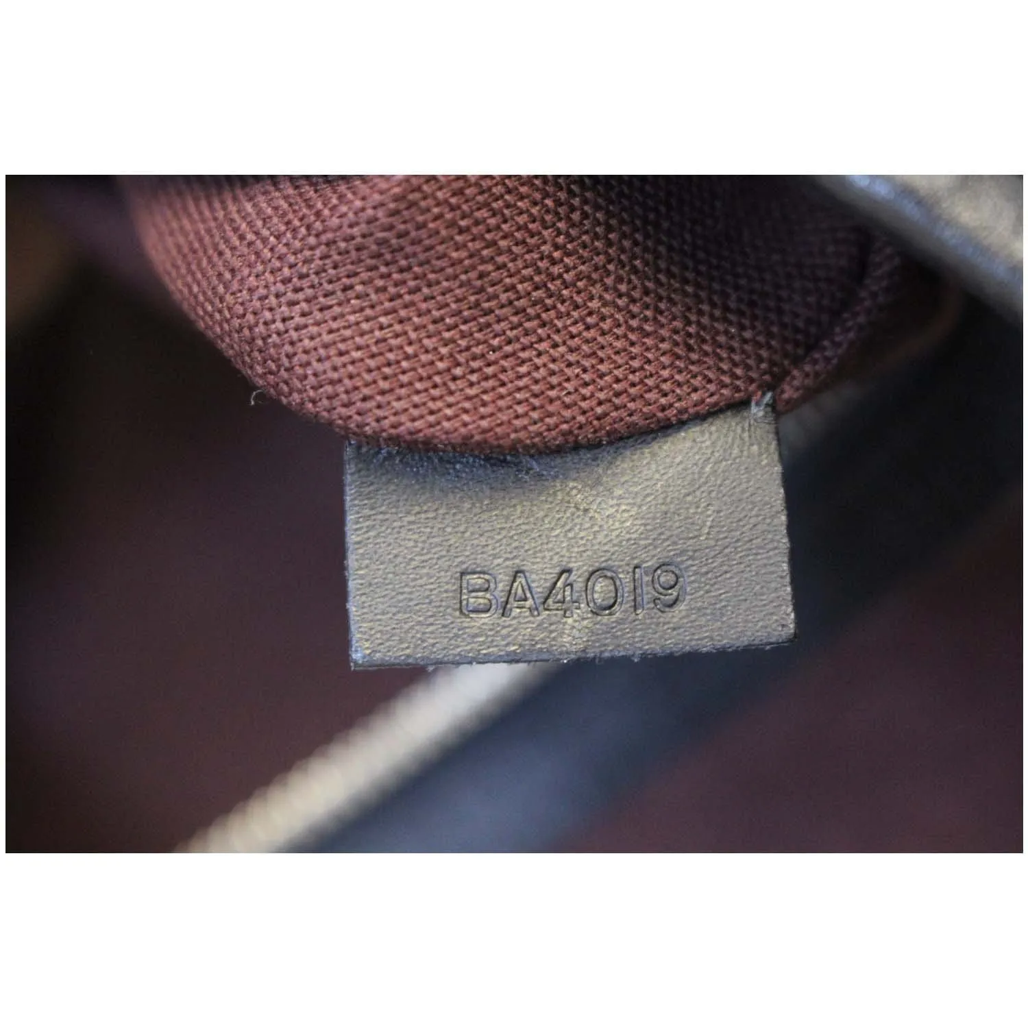 LOUIS VUITTON Davis Monogram Macassar Canvas Tote Shoulder Bag Brown