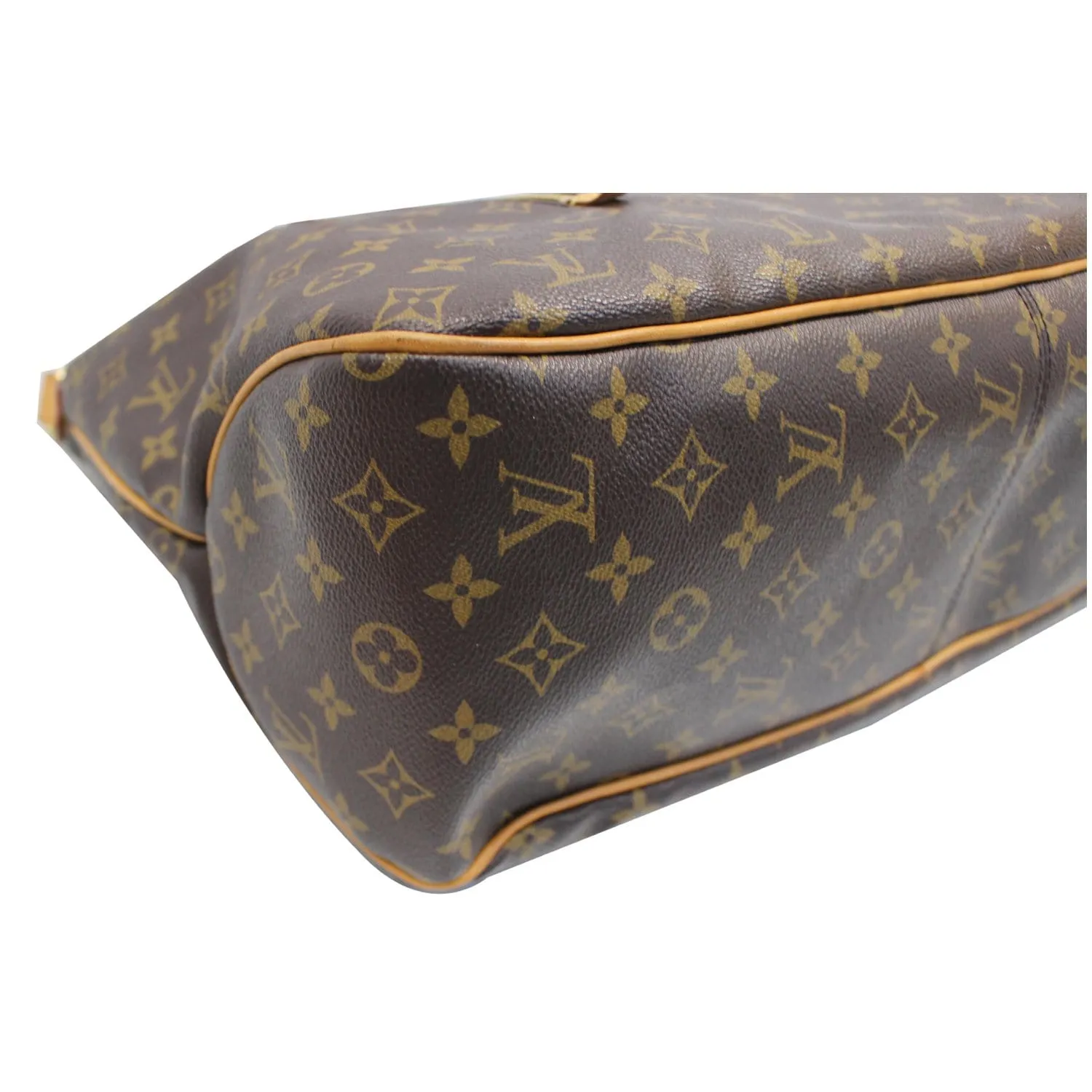 LOUIS VUITTON Delightful GM Monogram Canvas Shoulder Bag Brown