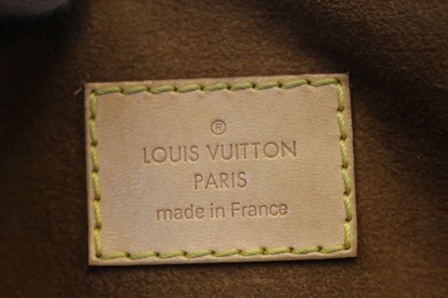 LOUIS VUITTON Havane Monogram Canvas Pallas 2Way Shoulder Bag