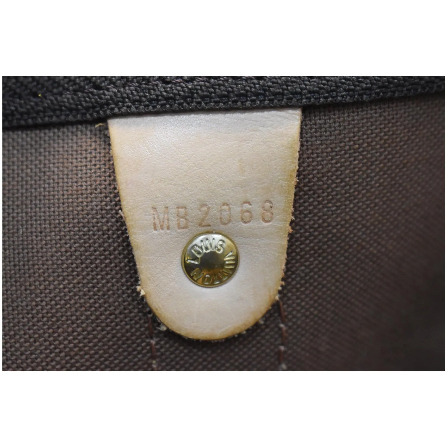 LOUIS VUITTON Keepall 45 Monogram Canvas Travel Bag Brown
