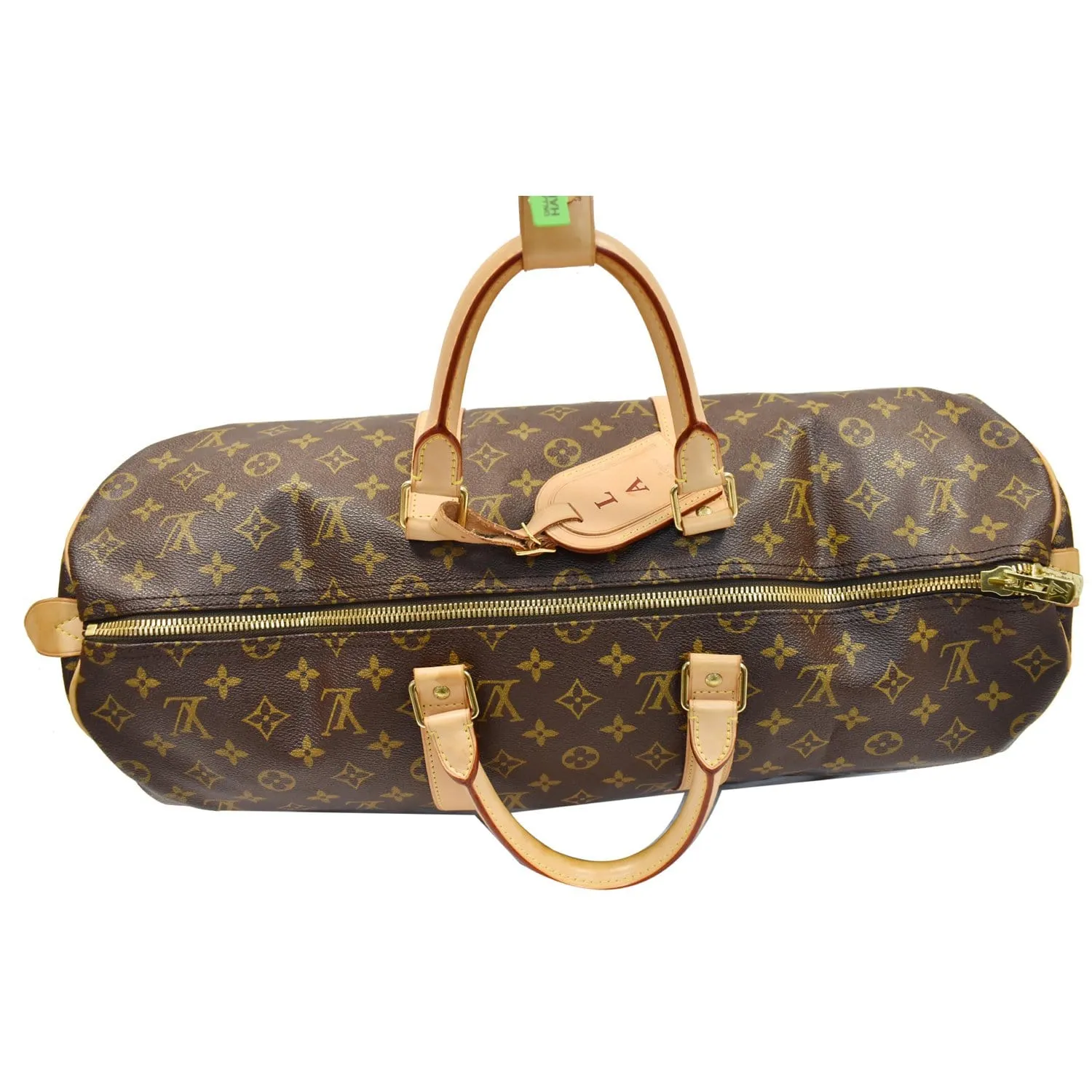 LOUIS VUITTON Keepall 45 Monogram Canvas Travel Bag Brown