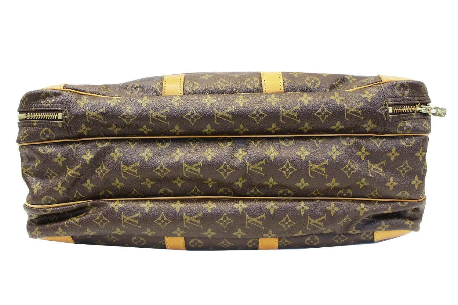 LOUIS VUITTON Monogram Canvas Alize 3 Poche Soft Suitcase Rare!