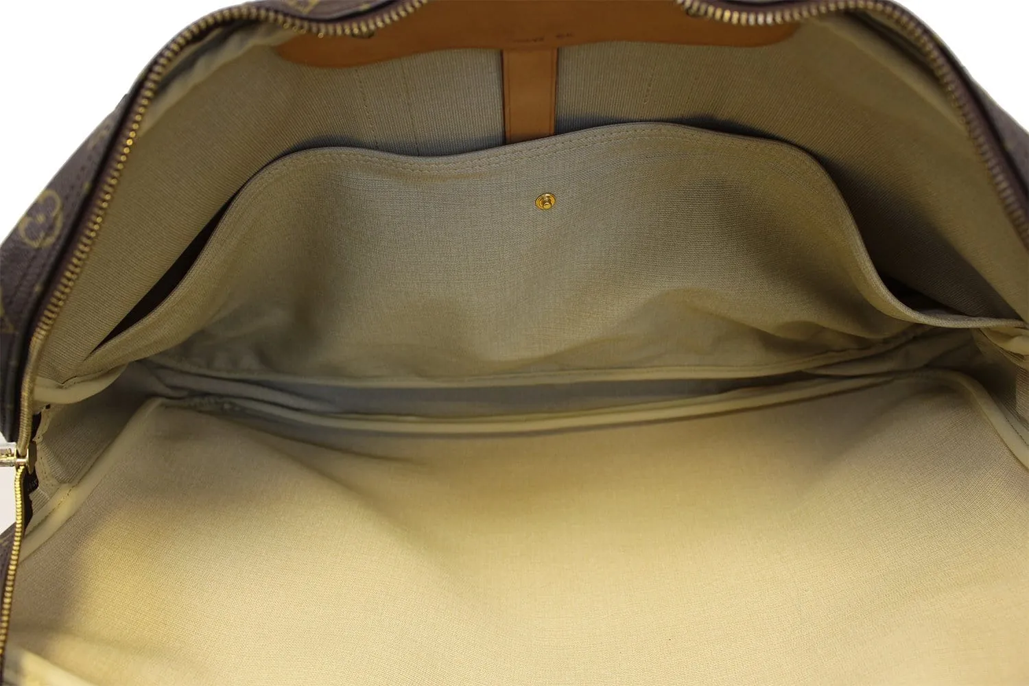LOUIS VUITTON Monogram Canvas Alize 3 Poche Soft Suitcase Rare!