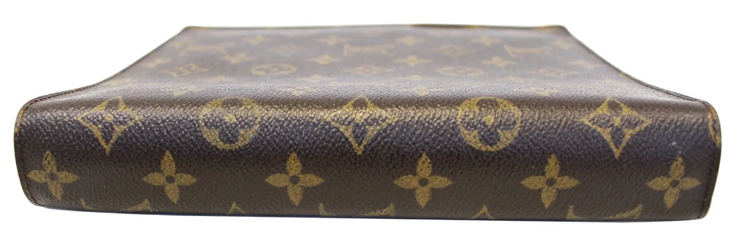 LOUIS VUITTON Monogram Canvas Brown Agenda GM Day Planner Cover
