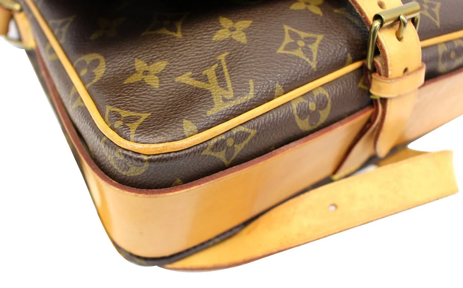 LOUIS VUITTON Monogram Canvas Cartouchiere GM Crossbody Bag