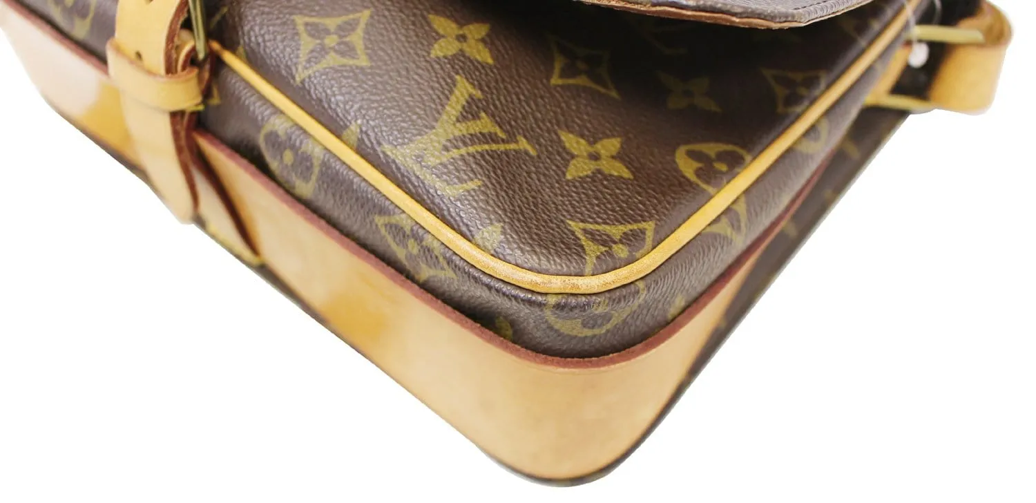 LOUIS VUITTON Monogram Canvas Cartouchiere GM Crossbody Bag