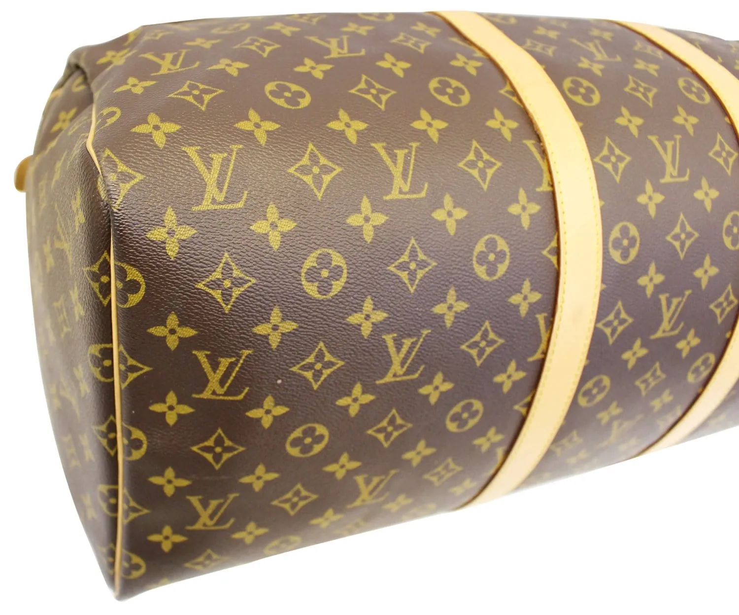 LOUIS VUITTON Monogram Canvas Keepall 55 Boston Bag