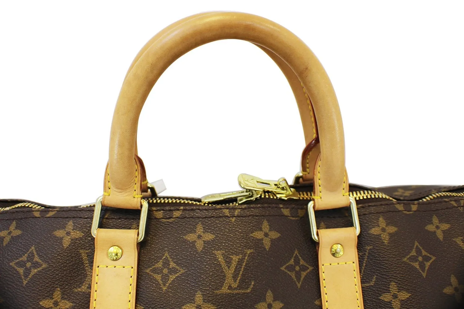LOUIS VUITTON Monogram Keepall 55 Bandouliere Boston Bag