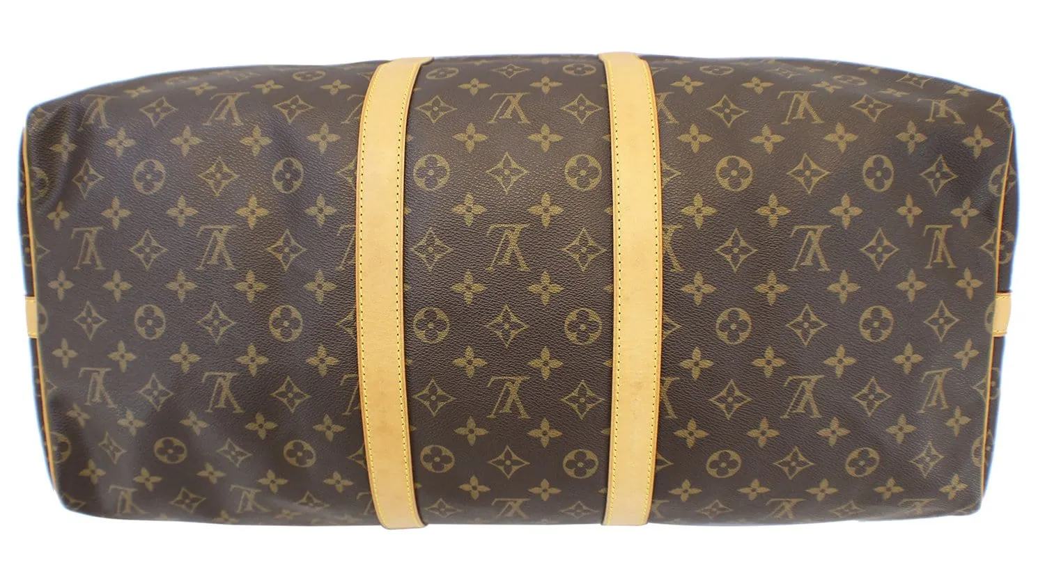 LOUIS VUITTON Monogram Keepall 55 Bandouliere Boston Bag