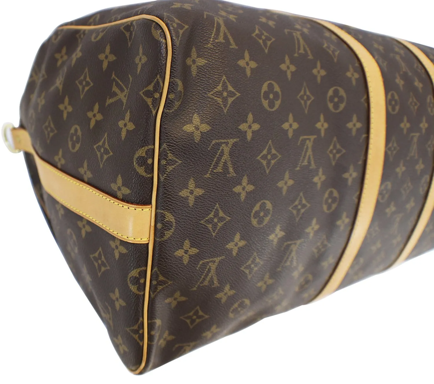LOUIS VUITTON Monogram Keepall 55 Bandouliere Boston Bag