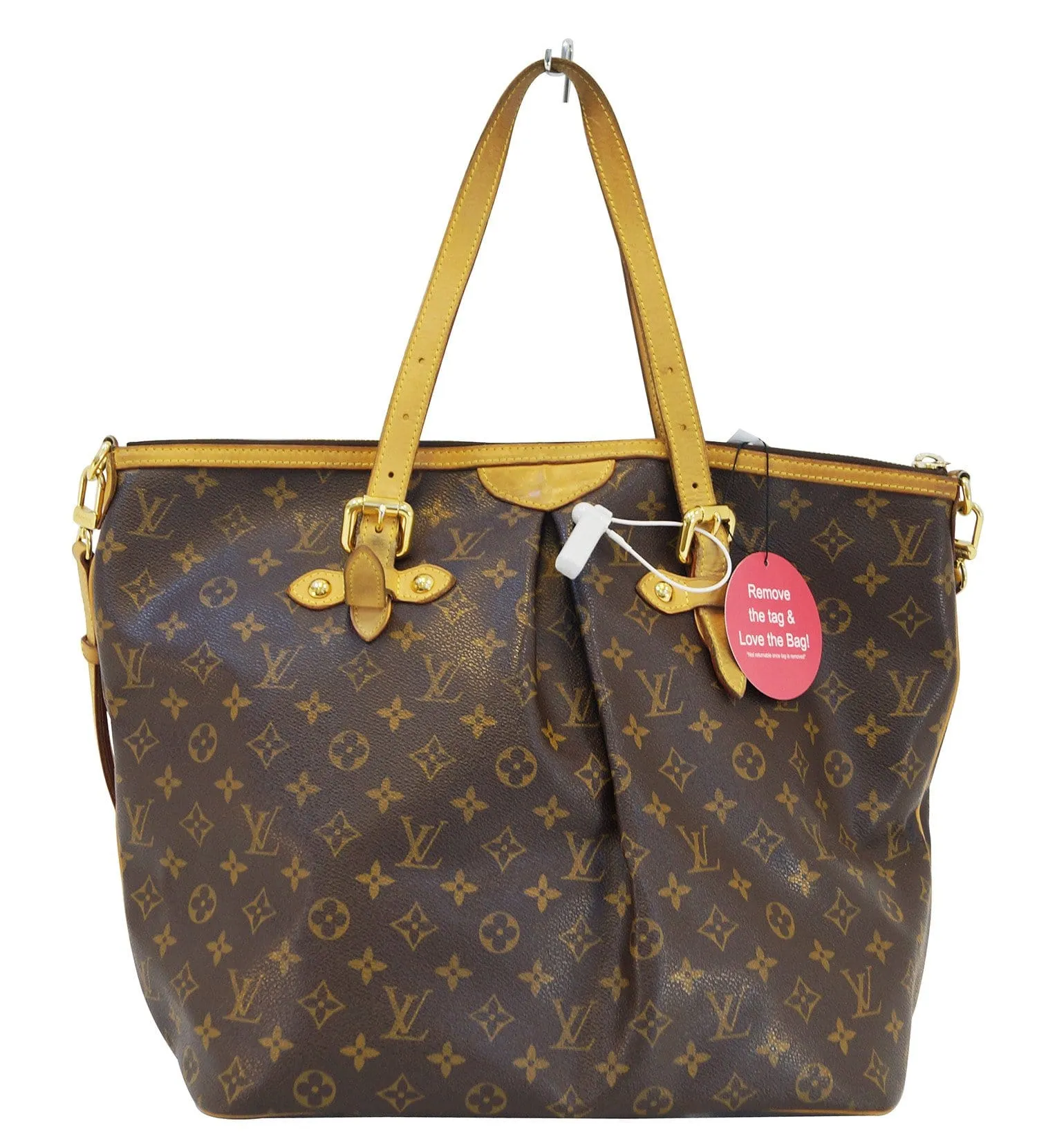 LOUIS VUITTON Monogram Palermo GM Tote Shoulder Bag
