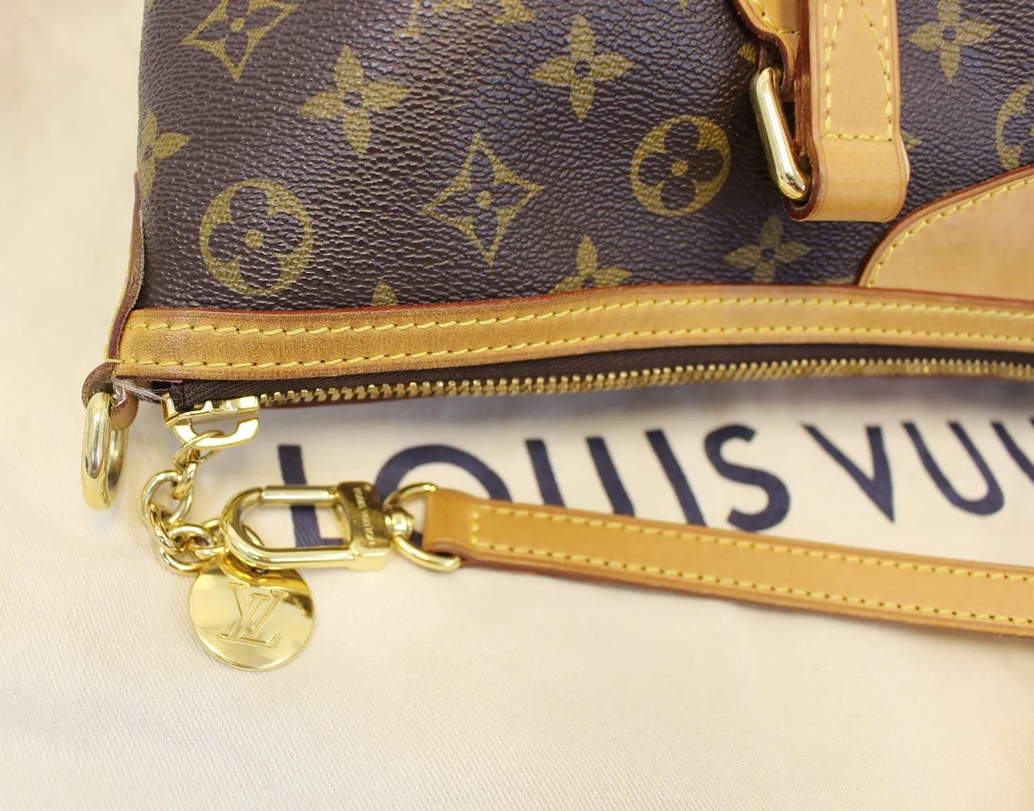 LOUIS VUITTON Monogram Palermo PM Tote Shoulder Bag