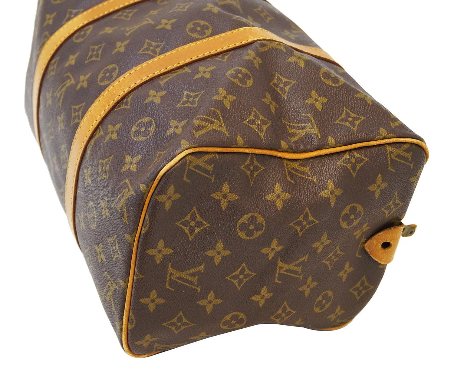 LOUIS VUITTON Monogram Sac Souple 35 Vintage  Boston Bag
