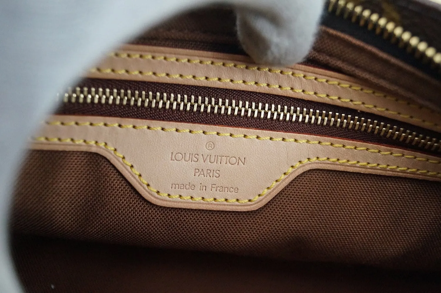 LOUIS VUITTON Monogram Trotteur Panda Shoulder Bag