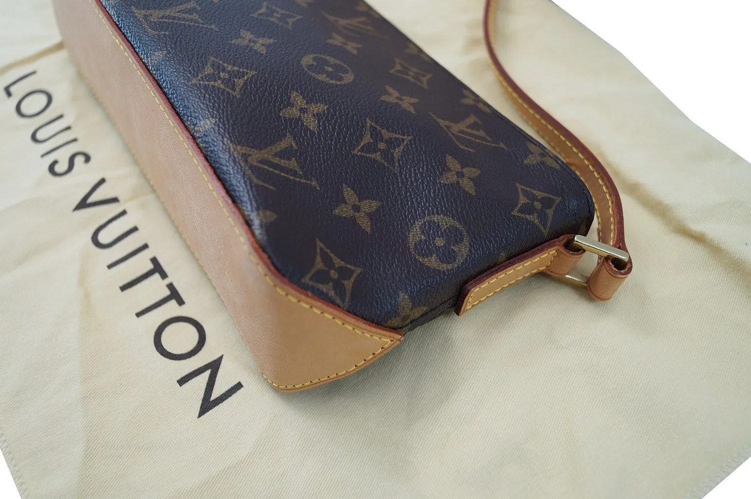 LOUIS VUITTON Monogram Trotteur Panda Shoulder Bag