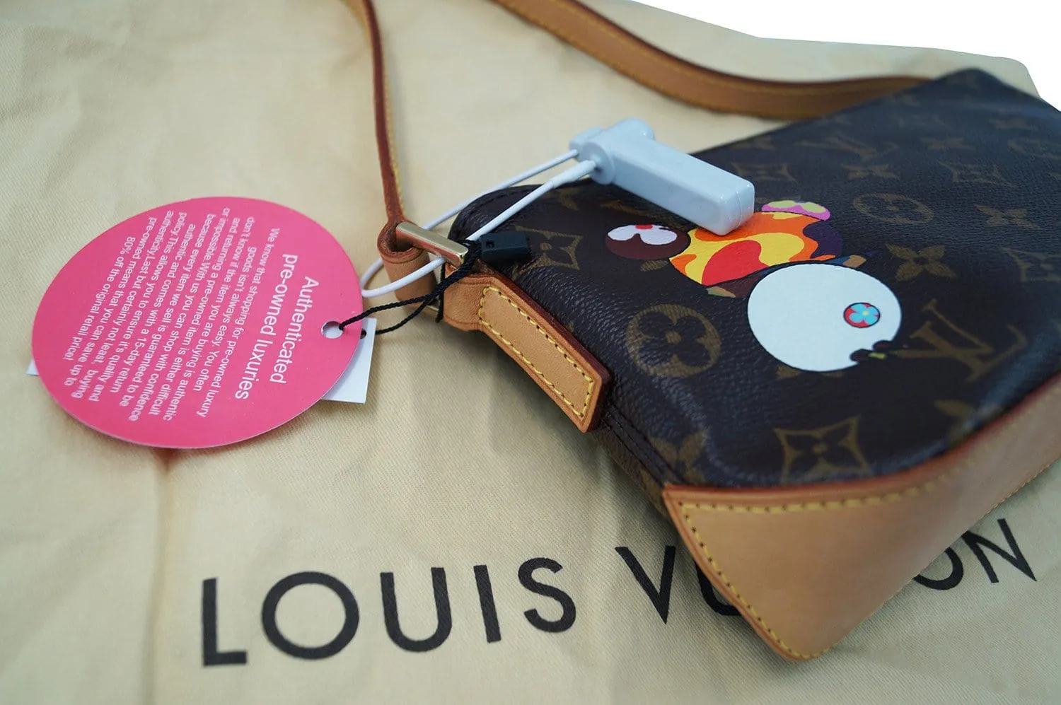 LOUIS VUITTON Monogram Trotteur Panda Shoulder Bag
