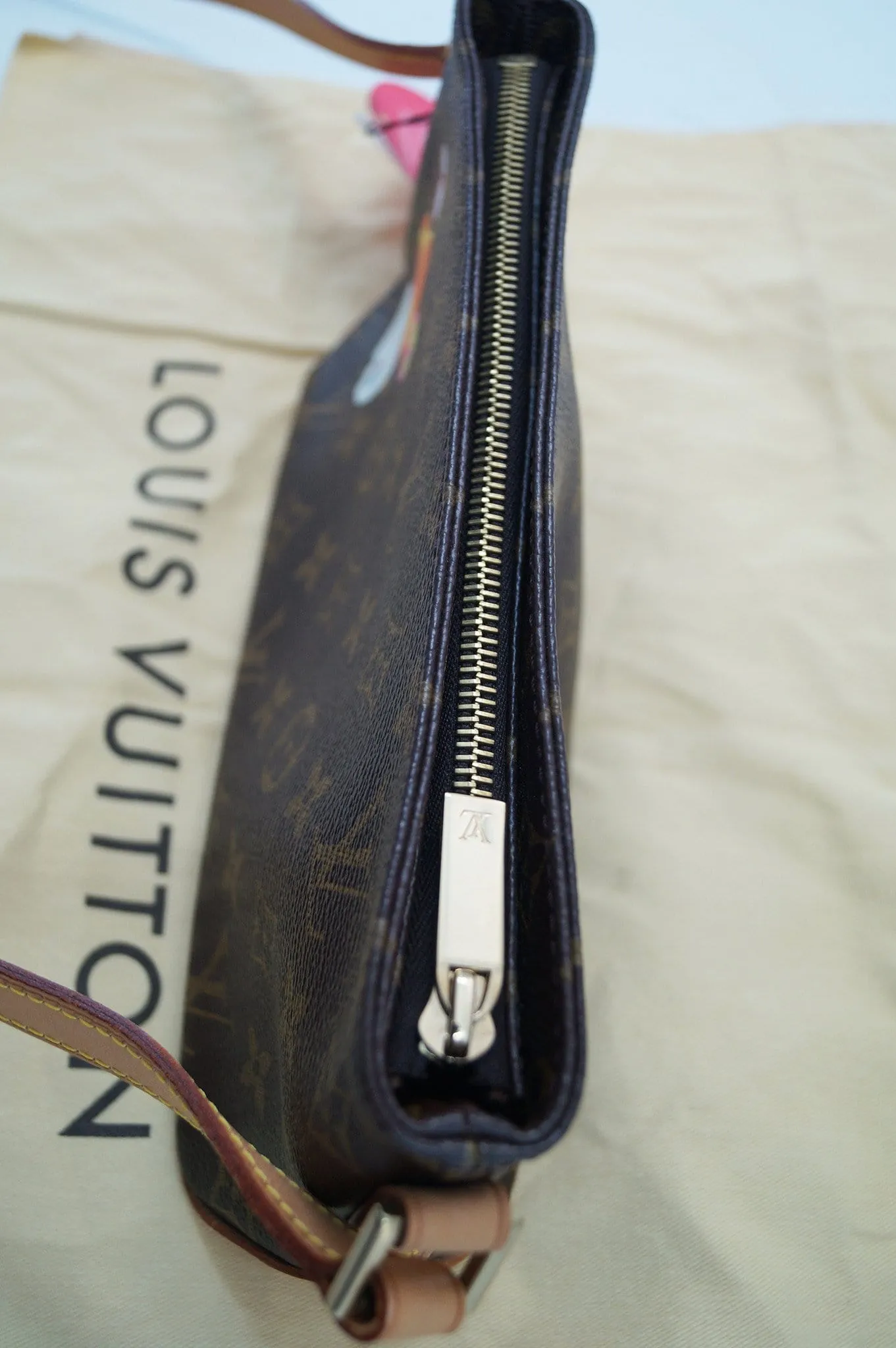 LOUIS VUITTON Monogram Trotteur Panda Shoulder Bag