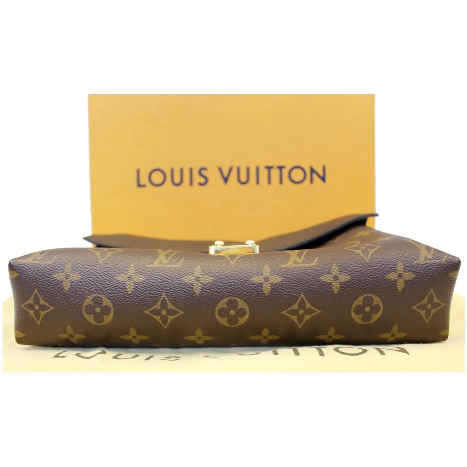 LOUIS VUITTON Pallas Chain Monogram Canvas Crossbody Bag