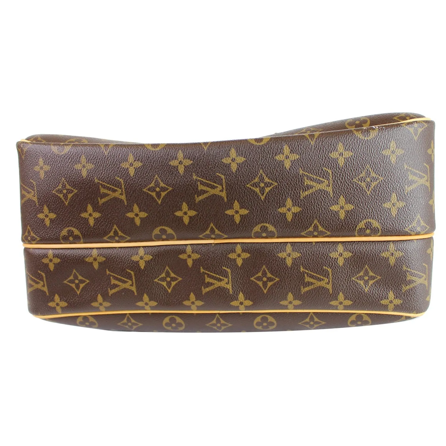 LOUIS VUITTON Reporter GM Monogram Canvas Shoulder Bag Brown