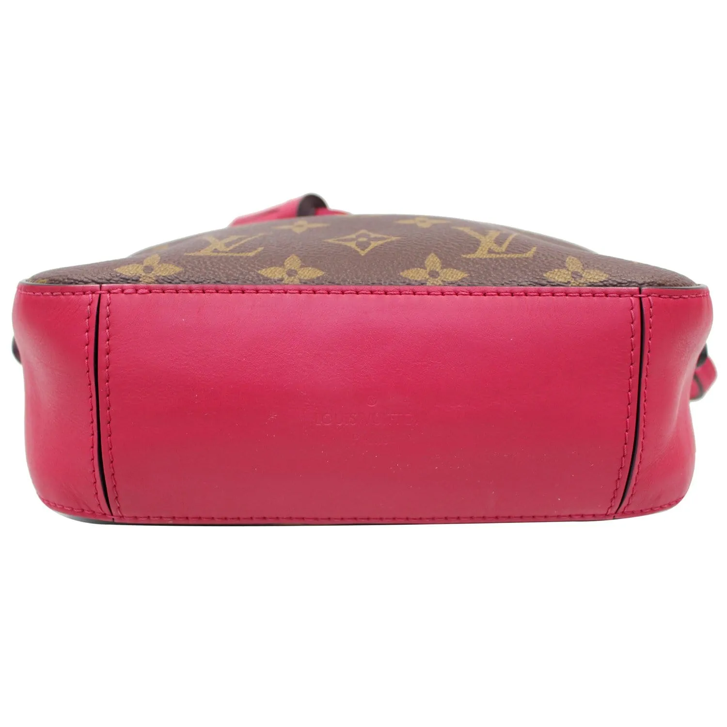 LOUIS VUITTON Saintonge Monogram Canvas Shoulder Bag Freesia