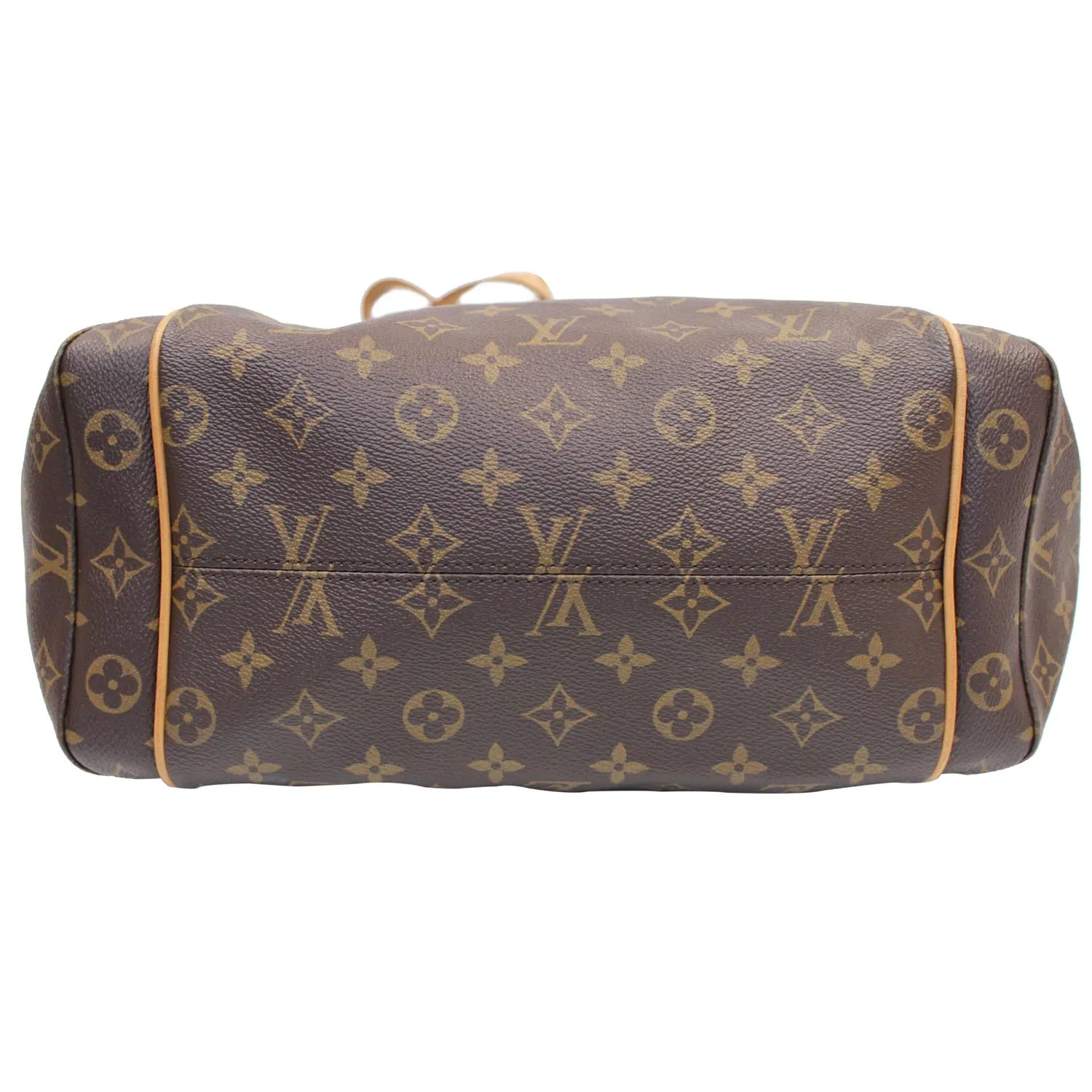 LOUIS VUITTON Totally MM Monogram Canvas Shoulder Bag Brown