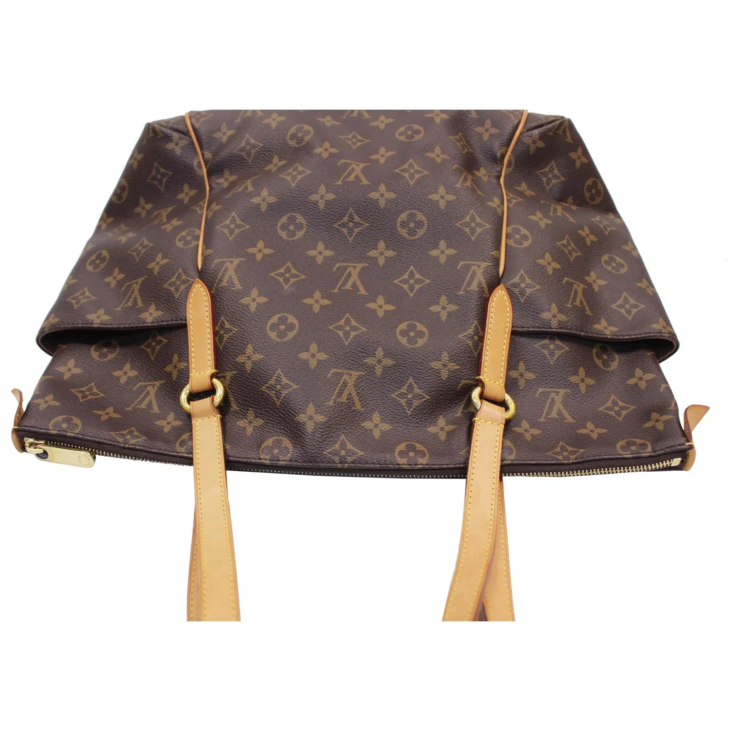 LOUIS VUITTON Totally MM Monogram Canvas Shoulder Bag Brown