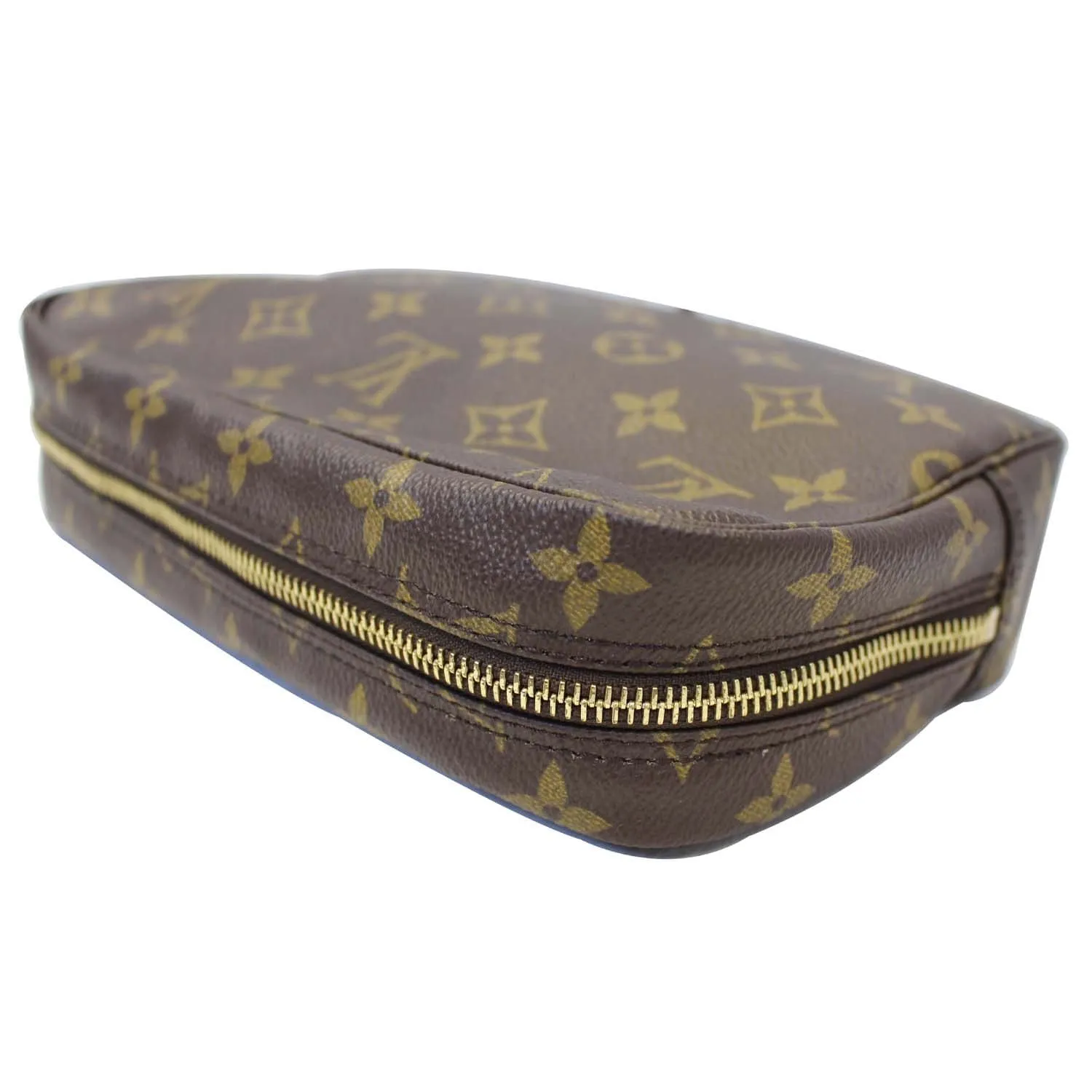 LOUIS VUITTON Trousse Toilette 23 Monogram Canvas Cosmetic Pouch Brown
