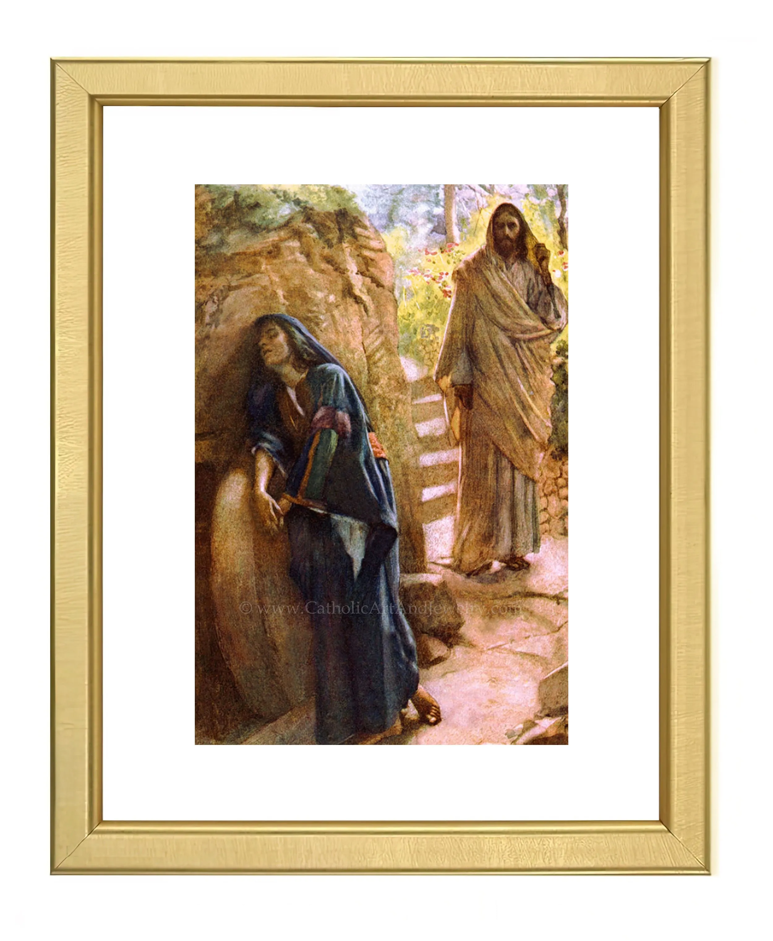 Mary Magdalene at the Empty Tomb – Harold Copping – Archival Quality