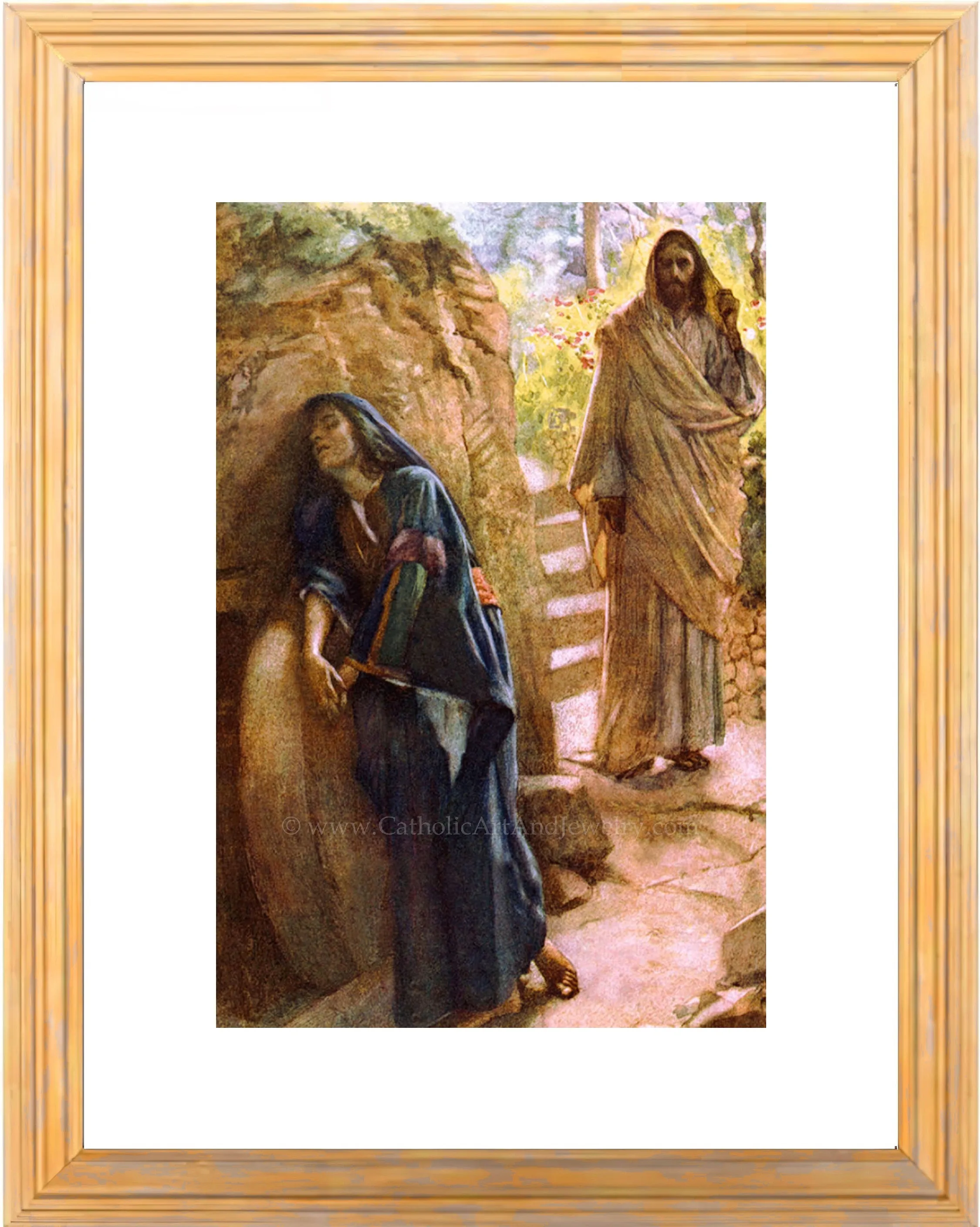 Mary Magdalene at the Empty Tomb – Harold Copping – Archival Quality