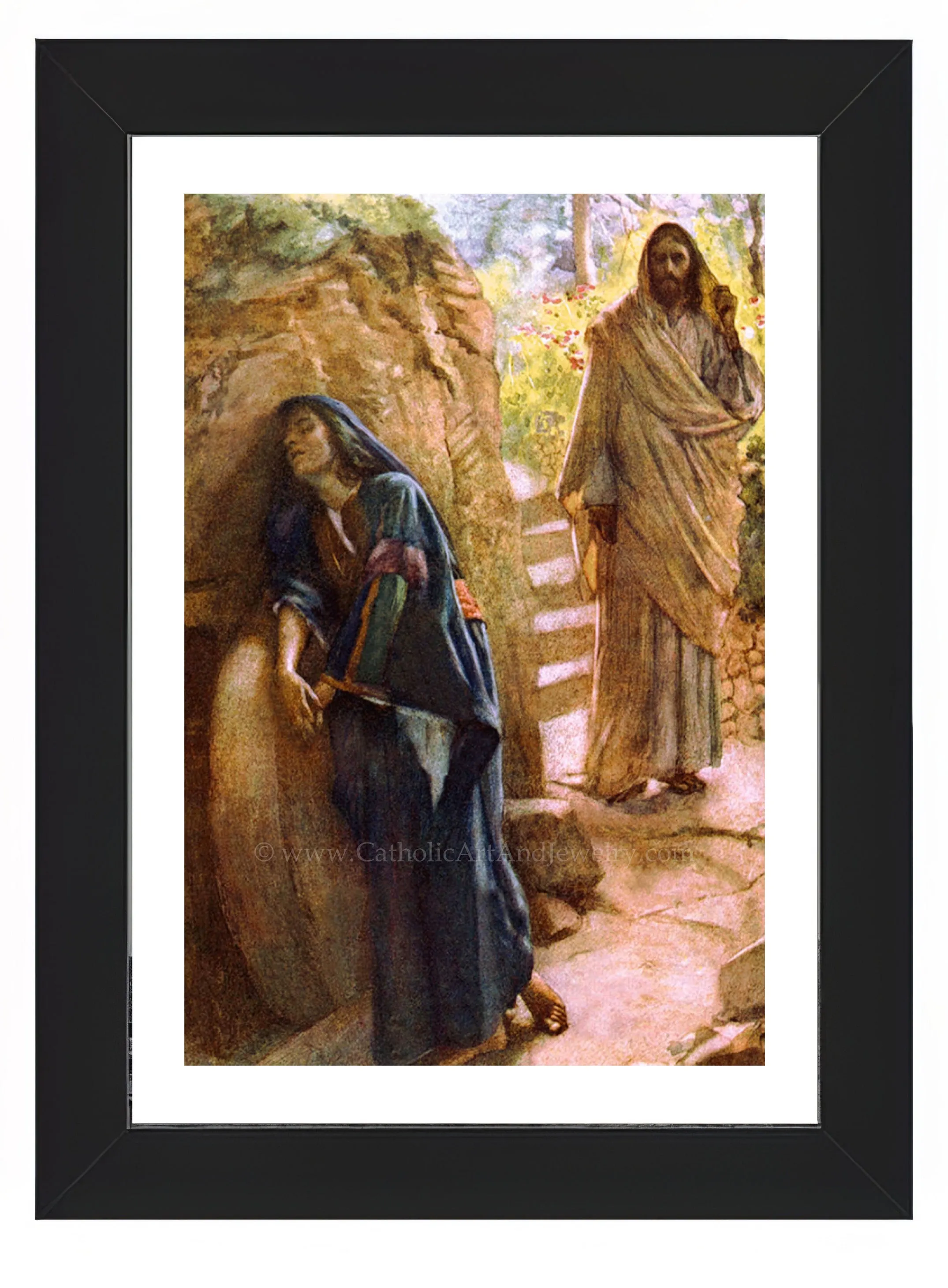 Mary Magdalene at the Empty Tomb – Harold Copping – Archival Quality