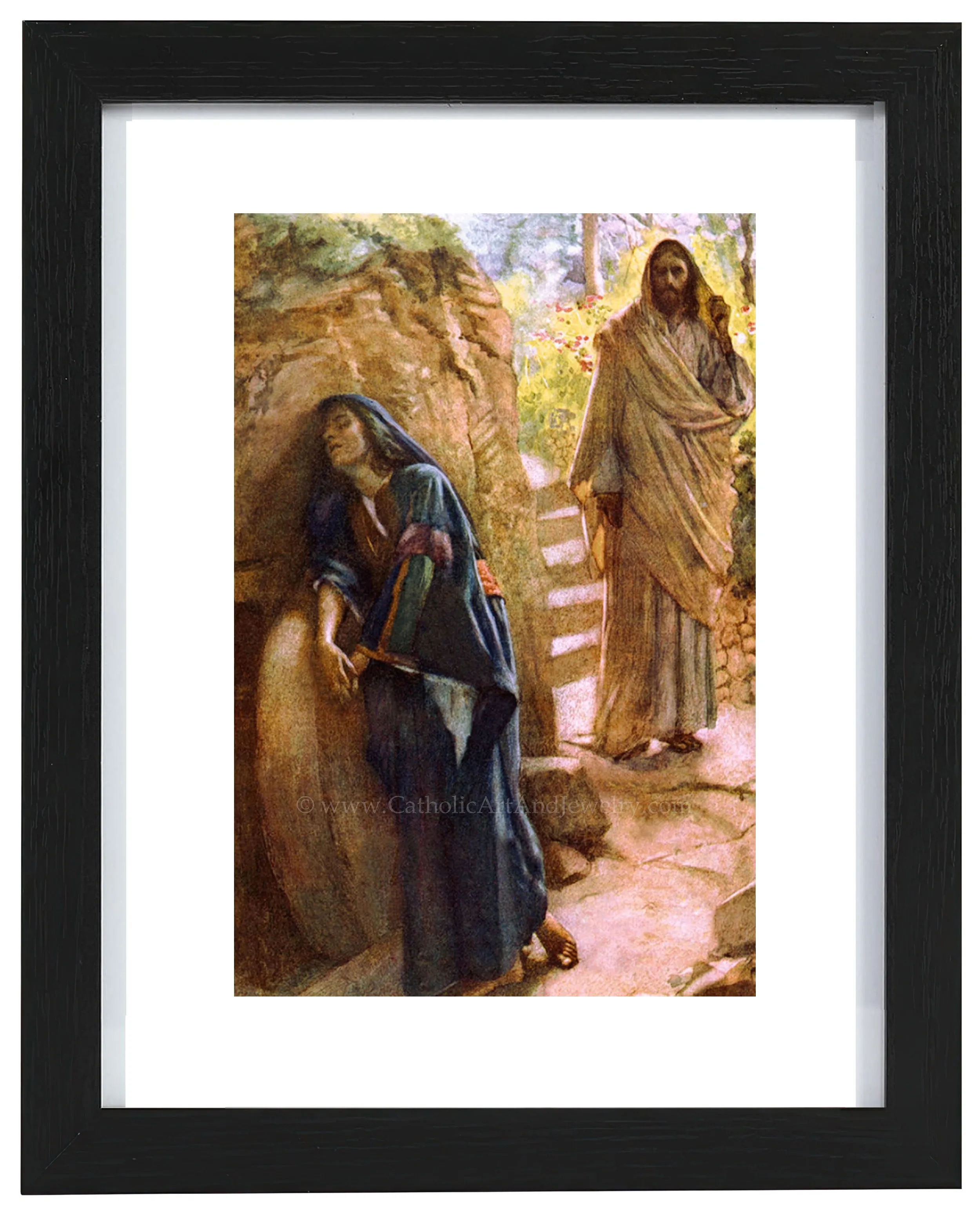 Mary Magdalene at the Empty Tomb – Harold Copping – Archival Quality
