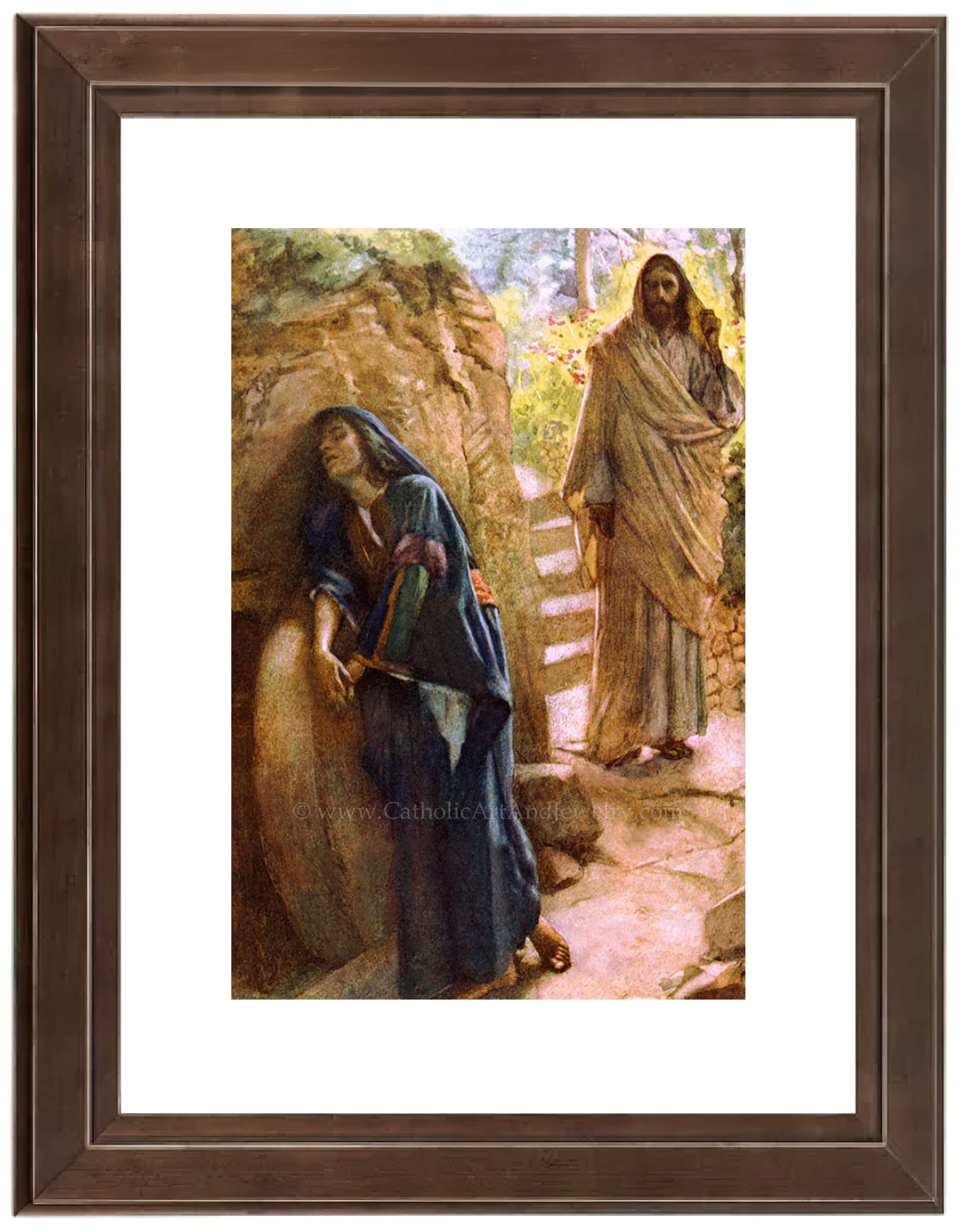 Mary Magdalene at the Empty Tomb – Harold Copping – Archival Quality