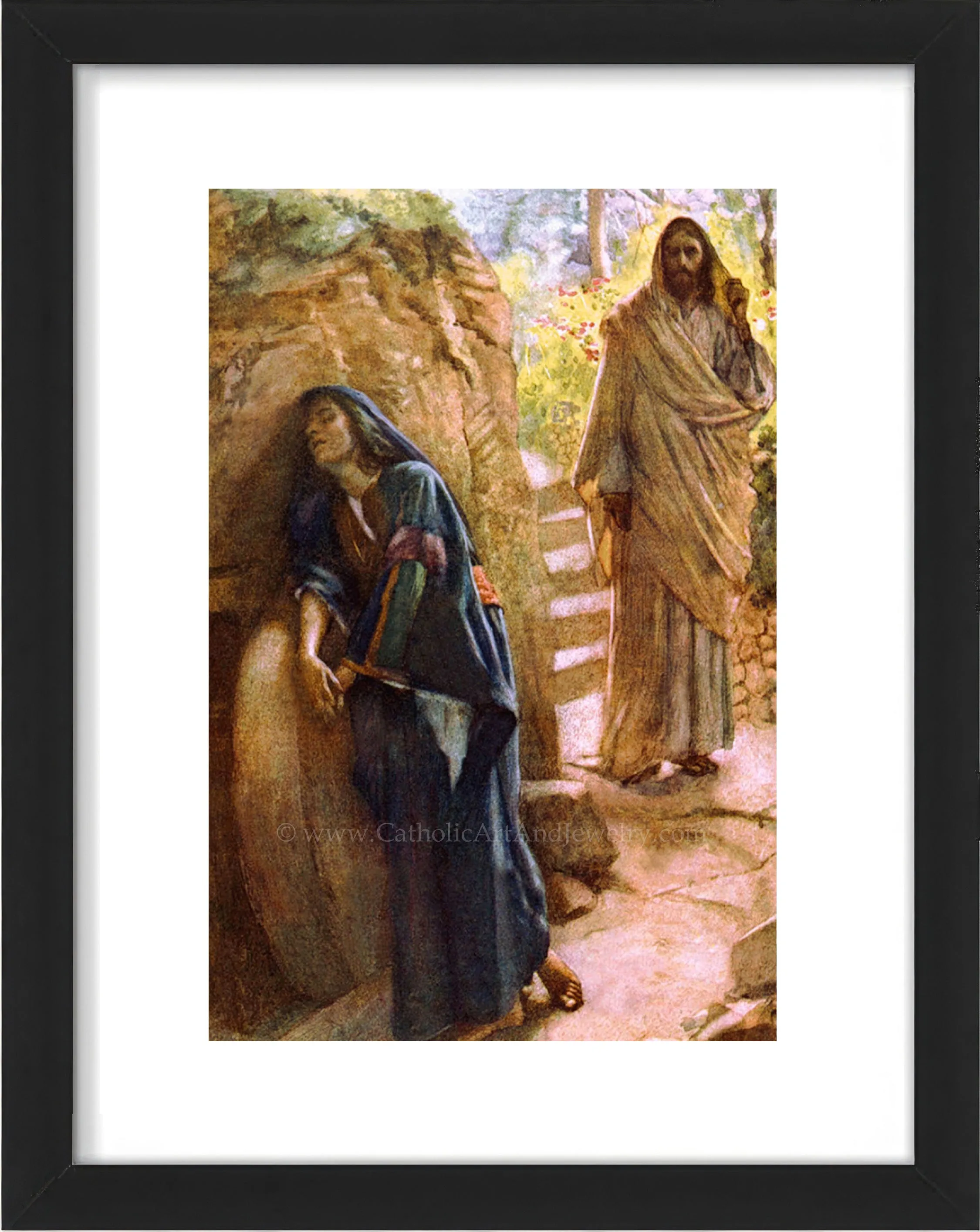 Mary Magdalene at the Empty Tomb – Harold Copping – Archival Quality
