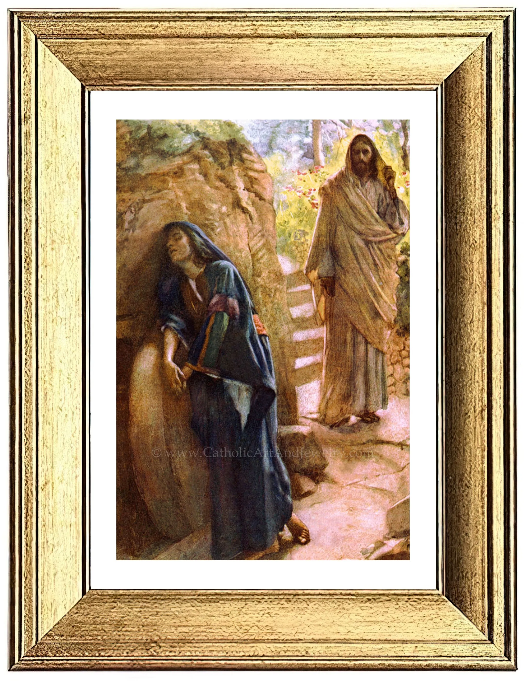Mary Magdalene at the Empty Tomb – Harold Copping – Archival Quality