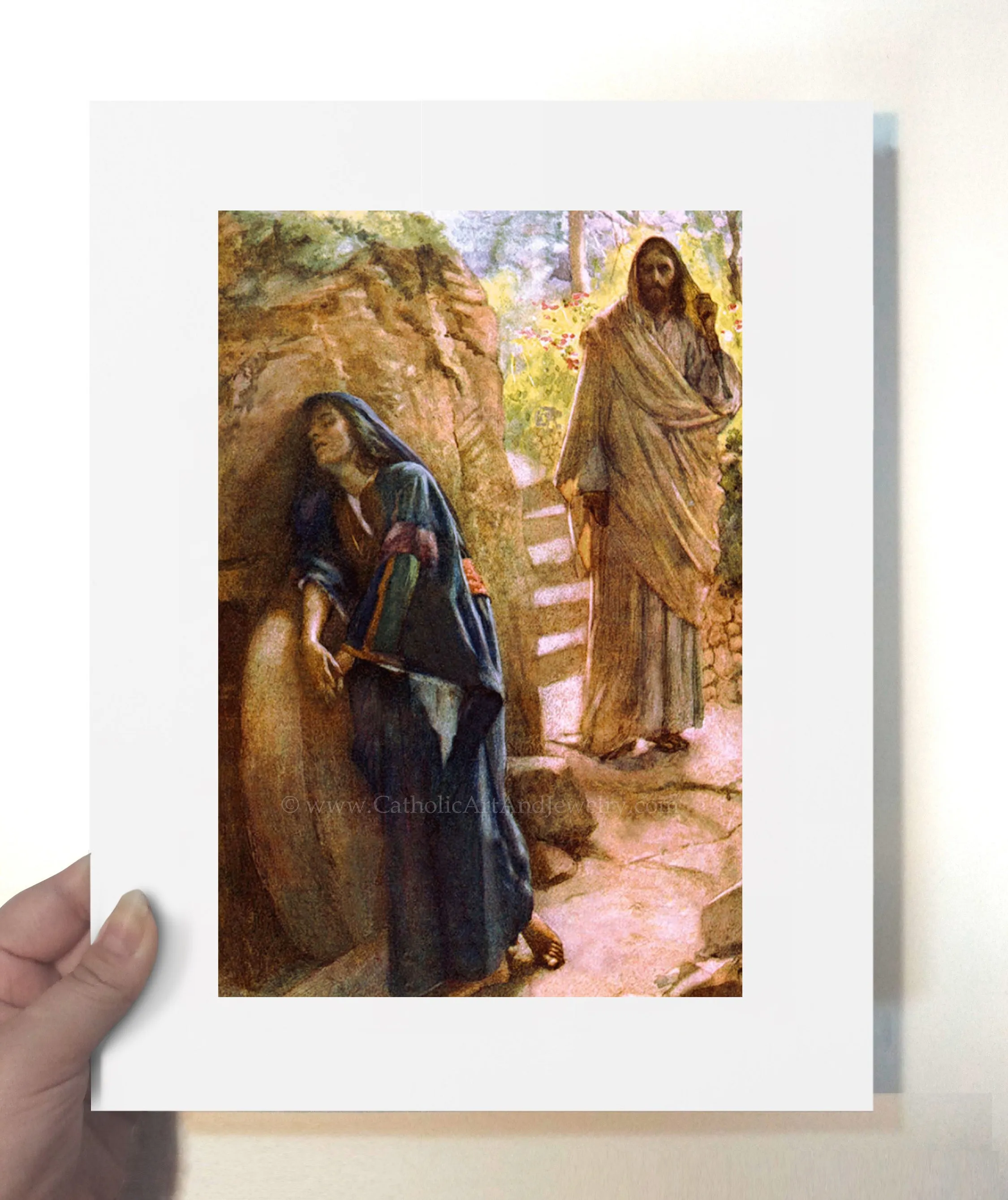 Mary Magdalene at the Empty Tomb – Harold Copping – Archival Quality