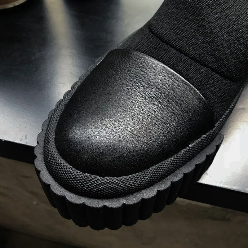 Men  Luxury Trainers Winter Snow Boots Casual Sneaker