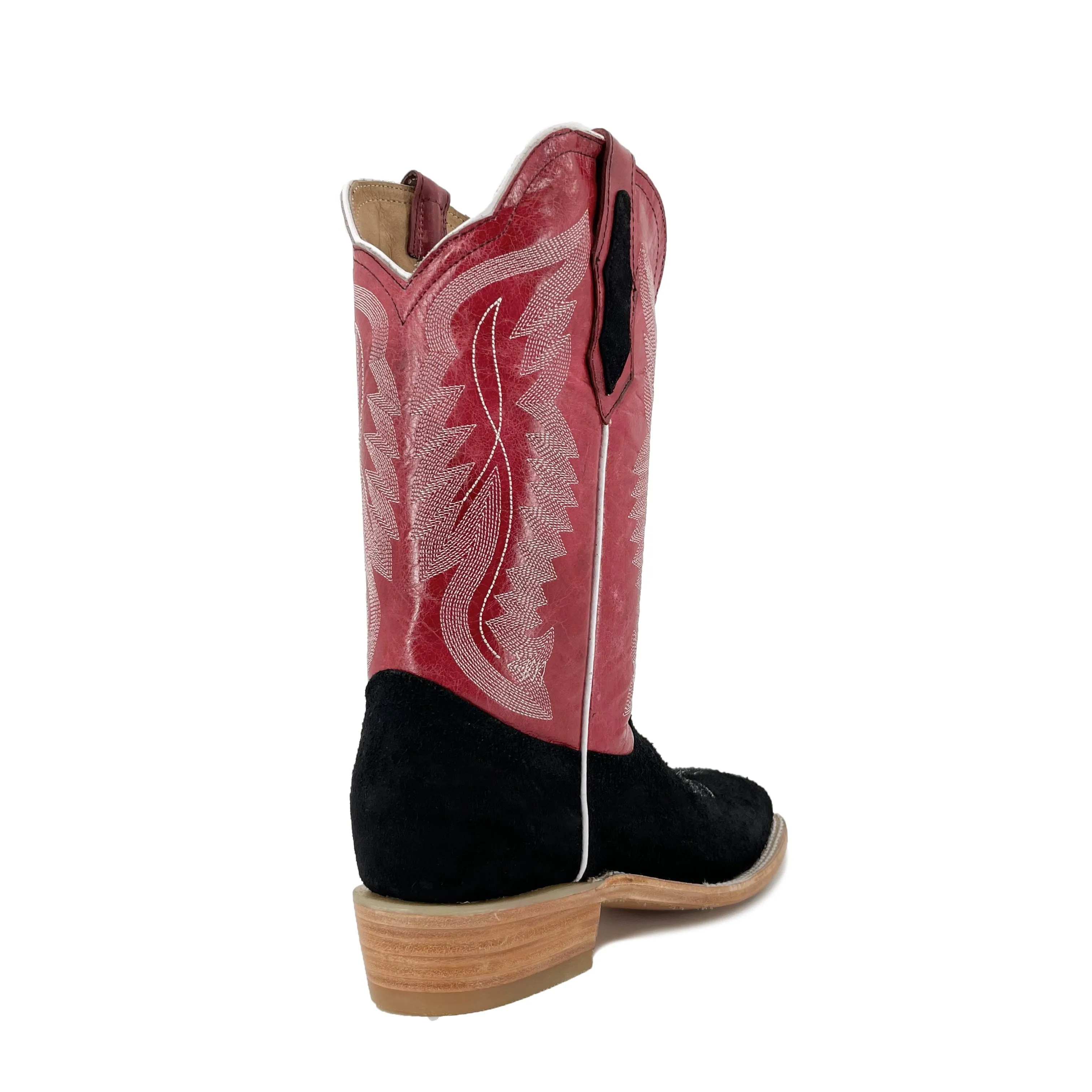 Men's Bulldog Rider Boots - Rough Out Black