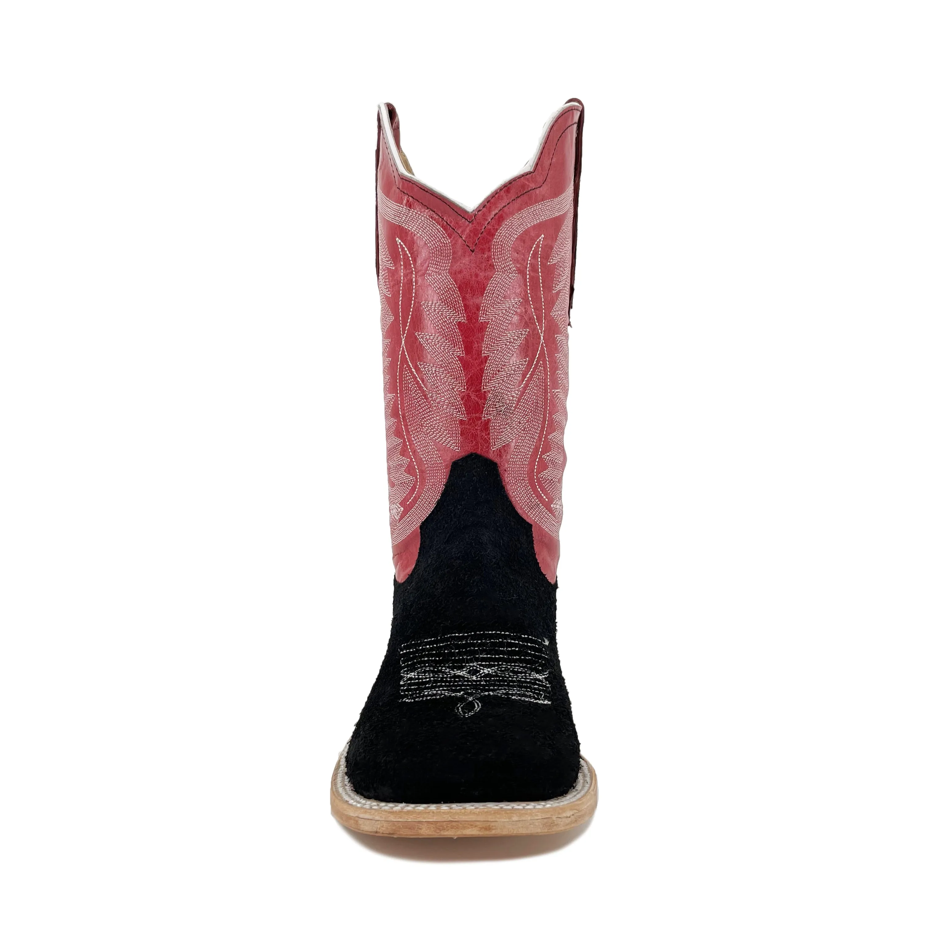 Men's Bulldog Rider Boots - Rough Out Black