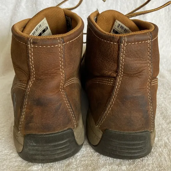 Mens Carhartt Moc-Toe Wedge Chukka Boot Dark Brown Sz 9.5