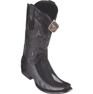 Men’s King Exotic Stingray & Deer Boots Dubai Toe
