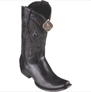 Men’s King Exotic Teju Lizard Boots Dubai Toe