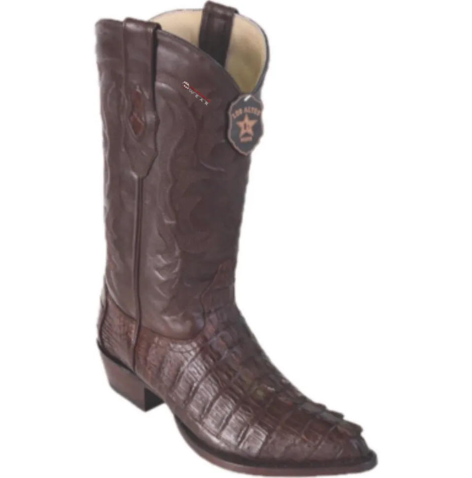Men’s Los Altos Caiman Tail Boots J Toe