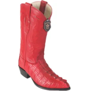 Men’s Los Altos Caiman Tail Boots J Toe