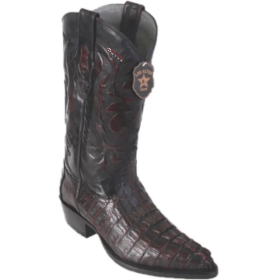 Men’s Los Altos Caiman Tail Boots J Toe