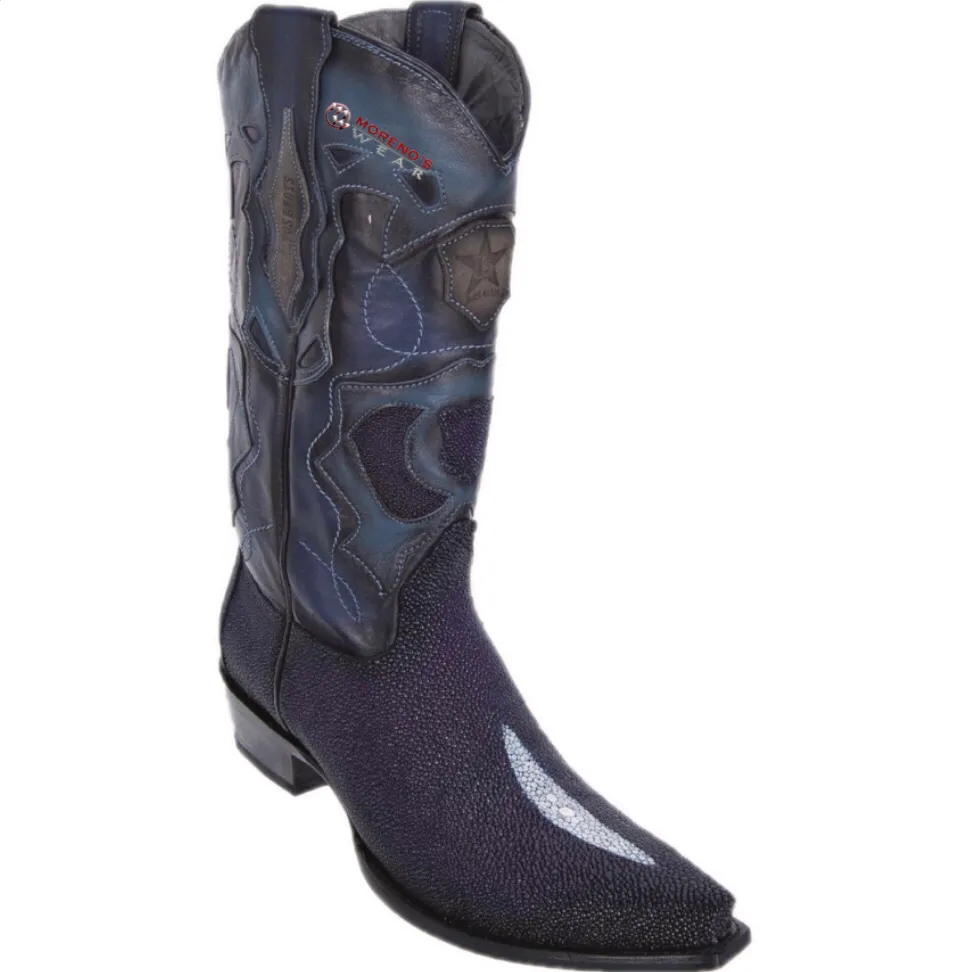 Men’s Los Altos Stingray (Single Stone) Boots Snip Toe